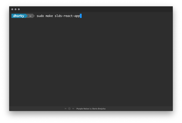 SLDS React App - how to start without loosing your mind (twice)